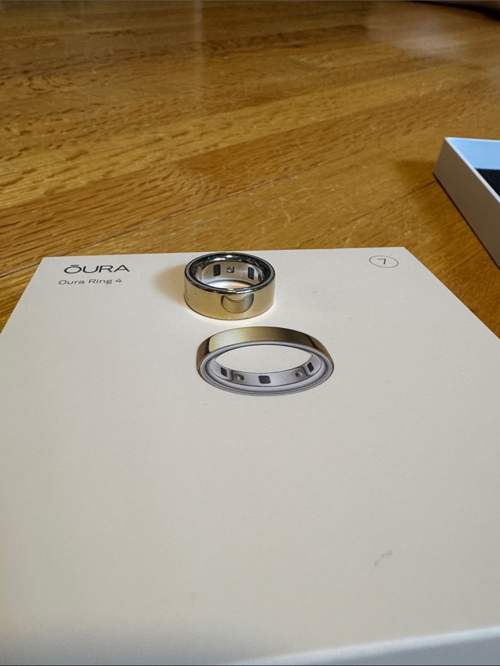 Gold Oura Ring 4- Size 7